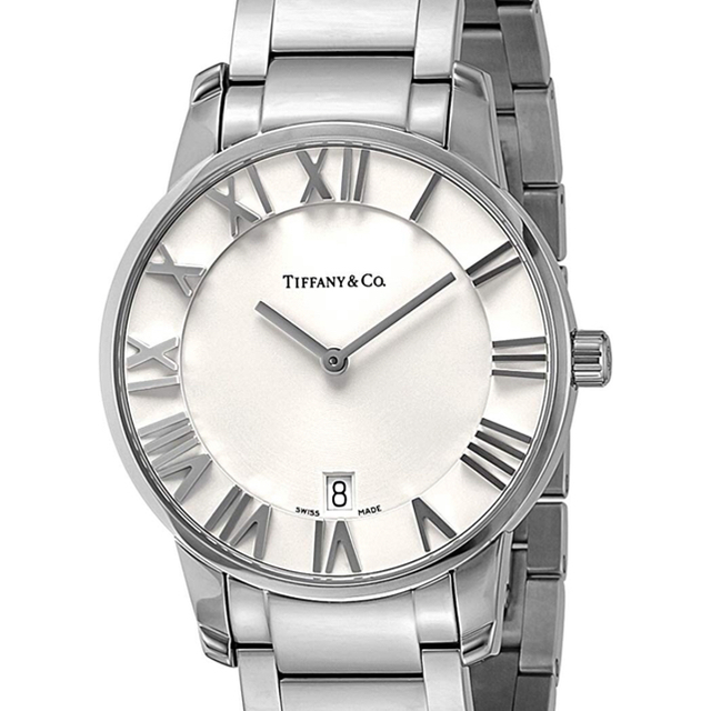 【カラー】 Tiffany & Co. - ティファニー TIFFANY＆CO アトラスドーム 腕時計 メンズ【中古】の メンズ
