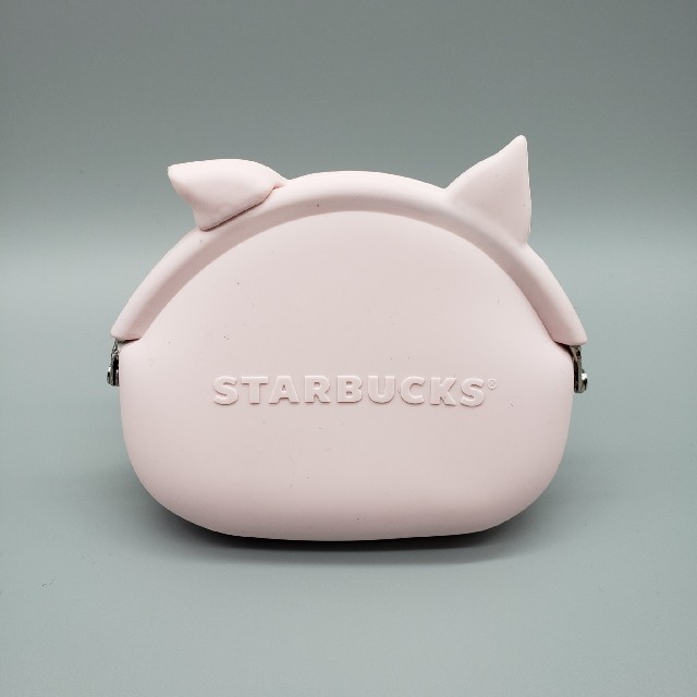 Starbucks Coffee(スターバックスコーヒー)の【スタバ★海外限定】ピンクのブタさん★がま口◎ポーチ/財布・コインケース レディースのファッション小物(コインケース)の商品写真