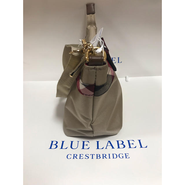 BURBERRY BLUE LABEL(バーバリーブルーレーベル)の新品 ブルーレーベル クレストブリッジ ショルダーバッグ リボン レディースのバッグ(ショルダーバッグ)の商品写真