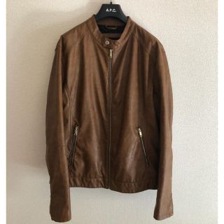 ザラ(ZARA)のZARA購入ジャケットXL(レザージャケット)