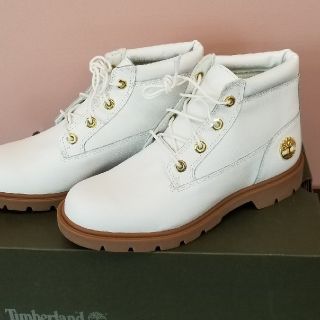 ティンバーランド(Timberland)のz4zt4様専用【新品未使用】Timberland　ベーシックチャッカ　ホワイト(ブーツ)