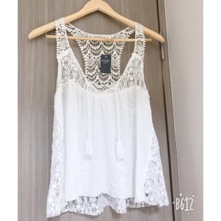 アバクロンビーアンドフィッチ(Abercrombie&Fitch)のアバクロ♡レーストップス♡♡(カットソー(半袖/袖なし))