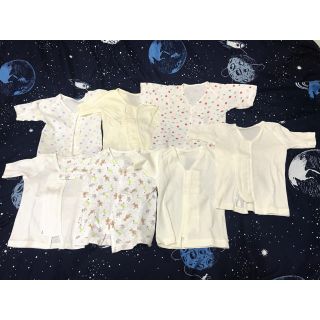 コンビミニ(Combi mini)の新生児/コンビミニ/ワンタッチ肌着7枚セット(肌着/下着)