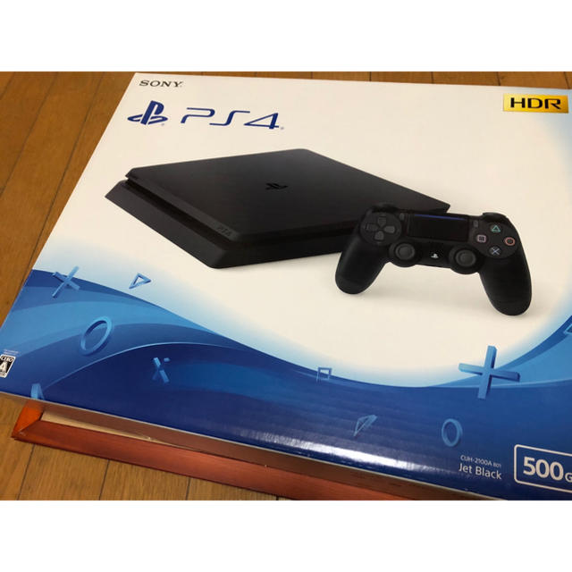 PlayStation®4 ジェット・ブラック 500GB CUH-2100Aの通販 by しょん's shop｜ラクマ