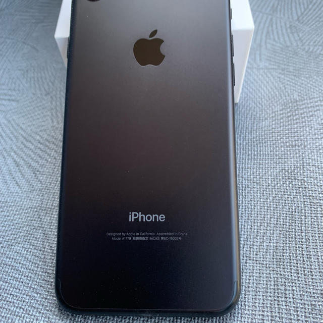 スマートフォン/携帯電話iPhone7 128GB SIMフリー MAT BLACK‼️最終値下げ‼️