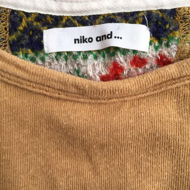 niko and...(ニコアンド)のniko and… Tシャツ レディースのトップス(Tシャツ(長袖/七分))の商品写真