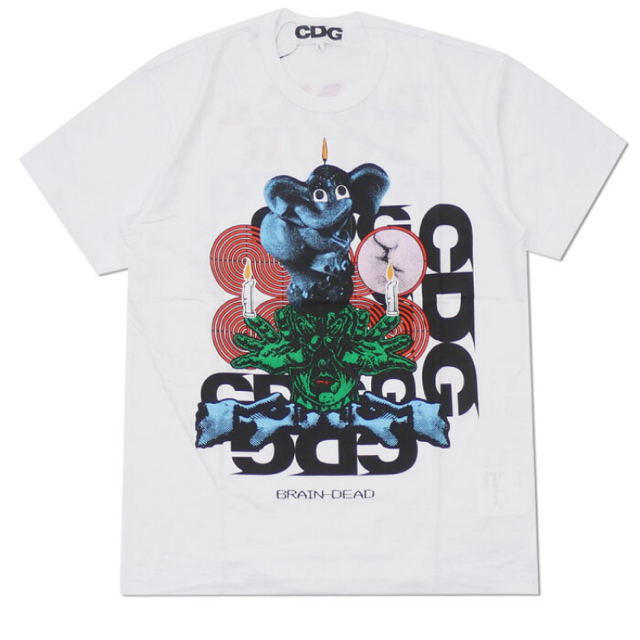 COMME des GARCONS(コムデギャルソン)のTシャツ CDG brain dead 新品 メンズのトップス(Tシャツ/カットソー(半袖/袖なし))の商品写真