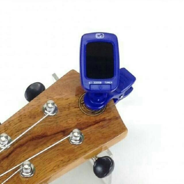 [新品]楽器用クリップチューナー(オレンジ) 楽器のギター(アコースティックギター)の商品写真