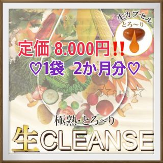 クレンズダイエット 高級生酵素 極熟生CLANSE(ダイエット食品)