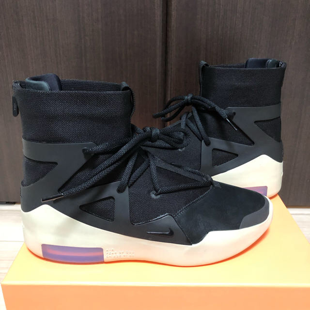 27.5 AIR FEAR OF GOD 1 Black - スニーカー