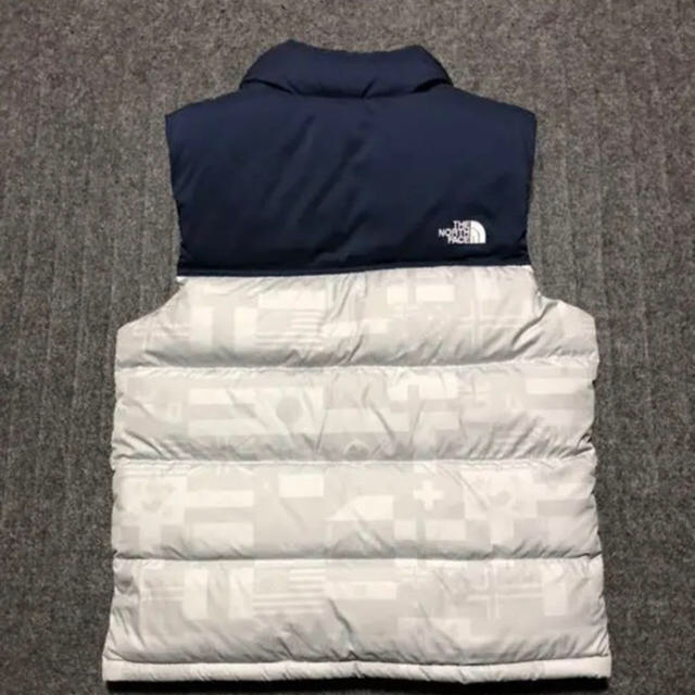 The North Face nuptse downvest 星柄 US限定 2