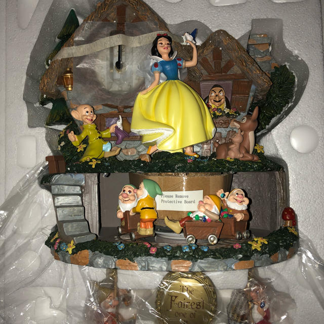 新品 Disney 白雪姫と7人の小人 手造り 時計