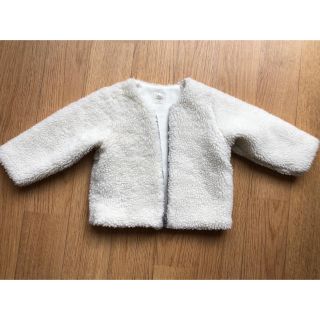 プチバトー(PETIT BATEAU)のmii様専用　プチバトー 12m 74㎝ ジャケット アウター ブルゾン ボア (ジャケット/コート)