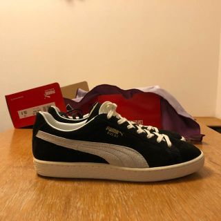 プーマ(PUMA)の【新品】プーマ スエード 日本製 ブラック(スニーカー)