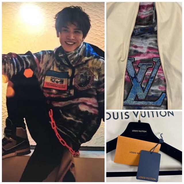 LOUIS VUITTON(ルイヴィトン)のパッチグラフィックウィンドブレーカー メンズのジャケット/アウター(その他)の商品写真