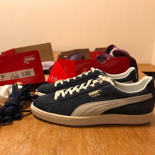 プーマ(PUMA)の【新品】プーマ スエード 日本製 インシグニアブルー (スニーカー)