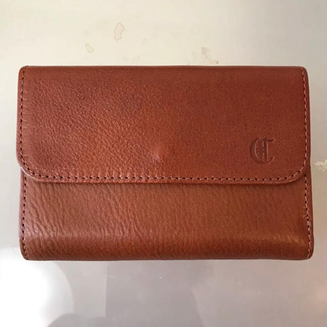 CLEDRAN(クレドラン)のクレドラン CLEDRAN 財布 三つ折り ブラウン レディースのファッション小物(財布)の商品写真
