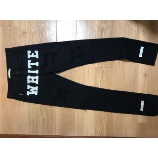 オフホワイト(OFF-WHITE)のoff white virgil abloh 初期デニム(デニム/ジーンズ)