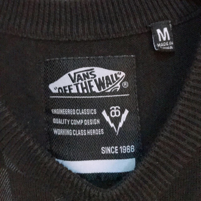 VANS(ヴァンズ)のVANS トレーナー 格子柄 M メンズのトップス(スウェット)の商品写真