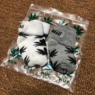 ハフ(HUF)の新品 HUF ハフ 靴下 赤ちゃん ベビー キッズ 子供 ギフト 出産祝い ペア(靴下/タイツ)