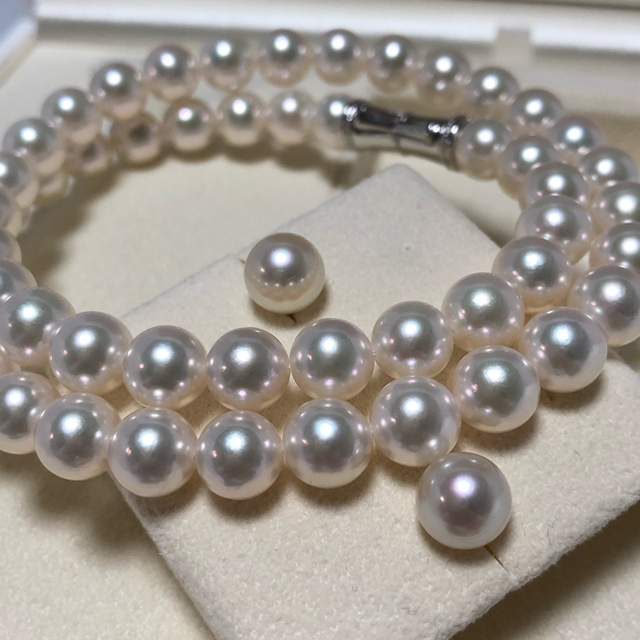 TASAKI(タサキ)の現行 タサキ  TASAKI  7.5～8mm未満 パールネックレスセット   レディースのアクセサリー(ネックレス)の商品写真