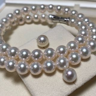 タサキ(TASAKI)の現行 タサキ  TASAKI  7.5～8mm未満 パールネックレスセット  (ネックレス)