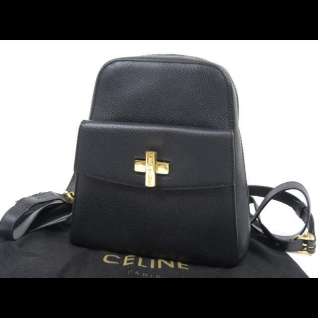 celine(セリーヌ)の★セリーヌ★CELINE バックパック リュックサック レザー ヴィンテージ レディースのバッグ(リュック/バックパック)の商品写真