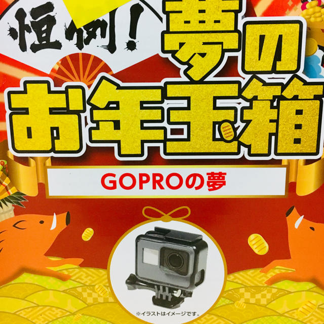 未開封★即決 新品★ヨドバシカメラ 「GoProの夢」 2019年福袋★コンパクトデジタルカメラ