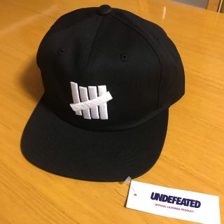 アンディフィーテッド(UNDEFEATED)のUndefeated キャップ ブラック(キャップ)