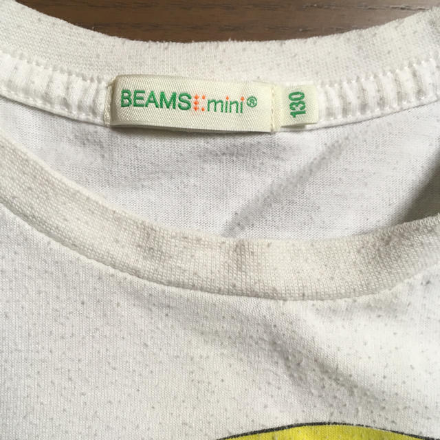 BEAMS(ビームス)のBEAMSmini キッズ130 キッズ/ベビー/マタニティのキッズ服男の子用(90cm~)(Tシャツ/カットソー)の商品写真