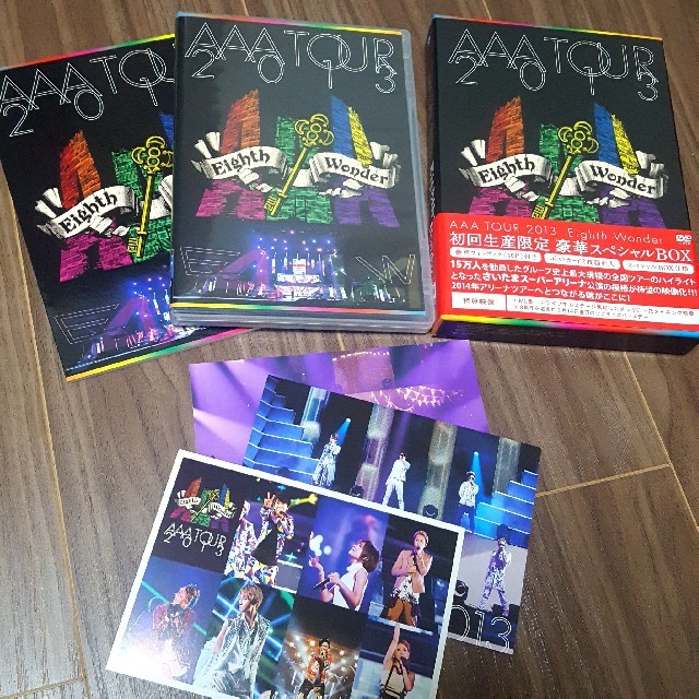 AAA(トリプルエー)のAAA/AAA TOUR 2013 Eighth Wonder〈初回生産限定・… エンタメ/ホビーのDVD/ブルーレイ(ミュージック)の商品写真