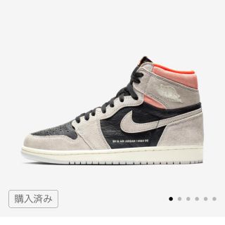 ナイキ(NIKE)のNIKE AIR JORDAN 1 NEUTRAL GREY(スニーカー)