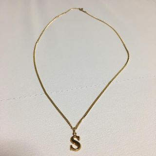 スタージュエリー(STAR JEWELRY)のイニシャルネックレスS    K18(ネックレス)