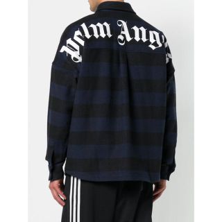 オフホワイト(OFF-WHITE)のPalm Angels チェック シャツ ジャケット(ブルゾン)