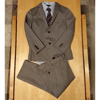 コムサデモード(COMME CA DU MODE)の入学 卒園 スーツ 130 グレー 2点セット COMME CA DU MODE(ドレス/フォーマル)