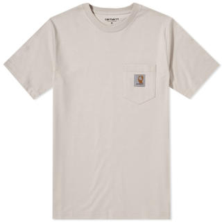 カーハート(carhartt)の(新品) brain dead × carhartt ポケットT ベージュ XL(Tシャツ/カットソー(半袖/袖なし))