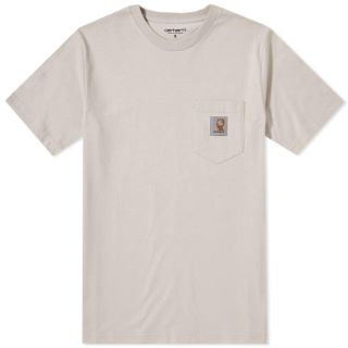 カーハート(carhartt)の(新品) brain dead × carhartt ポケットT ベージュ XL(Tシャツ/カットソー(半袖/袖なし))