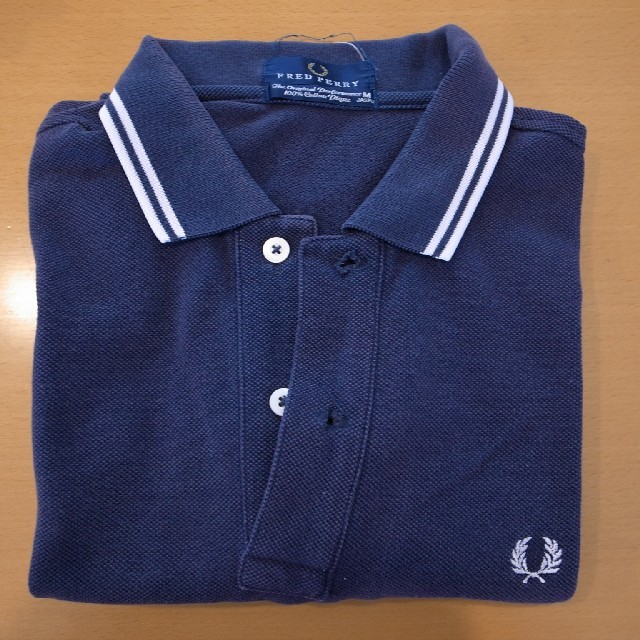 FRED PERRY ポロシャツ NAVY / WHITE