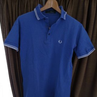 フレッドペリー(FRED PERRY)のFRED PERRY  ポロシャツ BLUE / WHITE  レア(ポロシャツ)