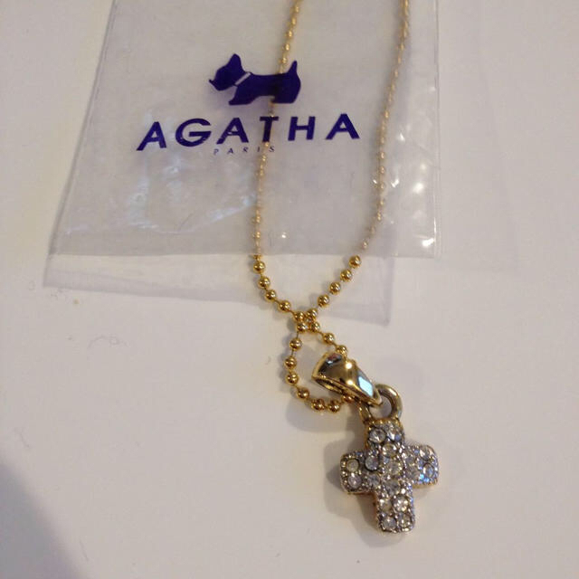 AGATHA(アガタ)の⭐バイヤー特選⭐アガタパリ パヴェクロス ネックレス レディースのアクセサリー(ネックレス)の商品写真
