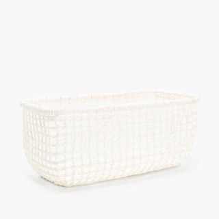 ザラホーム(ZARA HOME)の新品 ZARA HOME ザラホーム スクエアデザイン 長方形 バスケット (バスケット/かご)