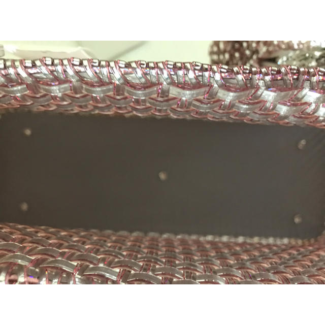 ANTEPRIMA(アンテプリマ)の新品タグ付き イントレッチオ 横長 シルバーピンク アンテプリマ レディースのバッグ(トートバッグ)の商品写真