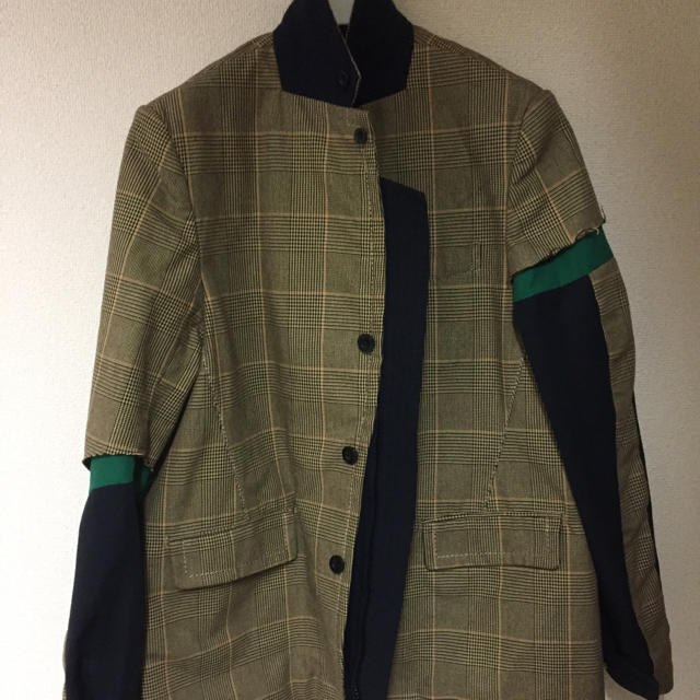 sacai(サカイ)の【即完希少定価138240円】sacai 19ss グレンチェックジャケット メンズのジャケット/アウター(テーラードジャケット)の商品写真