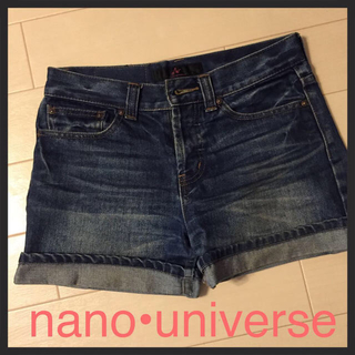 ナノユニバース(nano・universe)のナノユニバース デニムショートパンツ(ショートパンツ)