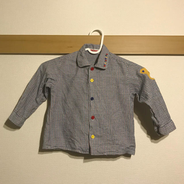 mikihouse(ミキハウス)のミキハウス  ワイシャツ キッズ/ベビー/マタニティのキッズ服男の子用(90cm~)(ブラウス)の商品写真