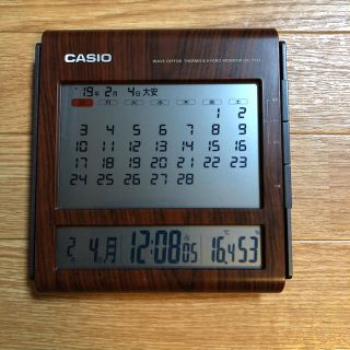 カシオ(CASIO)のカシオ 電波時計 CASIO(置時計)