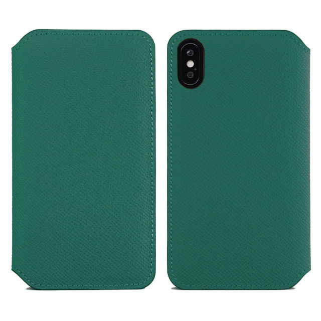 ルイヴィトン iphone8plus カバー シリコン | Maa Craft ヴォーエプソン iPhoneXS手帳型ケース エルメスレザーの通販 by MAAC ONLINE STORE｜ラクマ