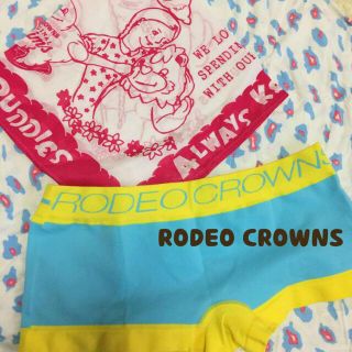 ロデオクラウンズ(RODEO CROWNS)の新品未使用♡RODEOCROWNSパンツ(ハンカチ)