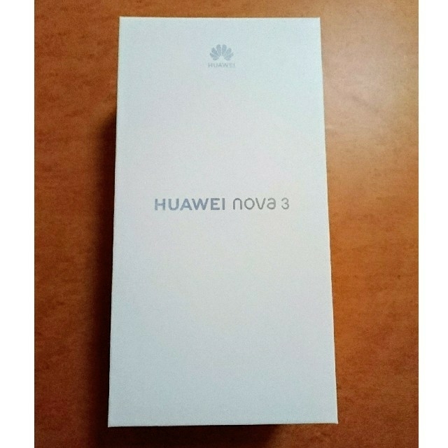 正規店仕入れの 新品未開封 Huawei nova3 Red スマートフォン本体