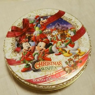 ディズニー(Disney)のディズニー　クリスマス限定缶　2015(小物入れ)